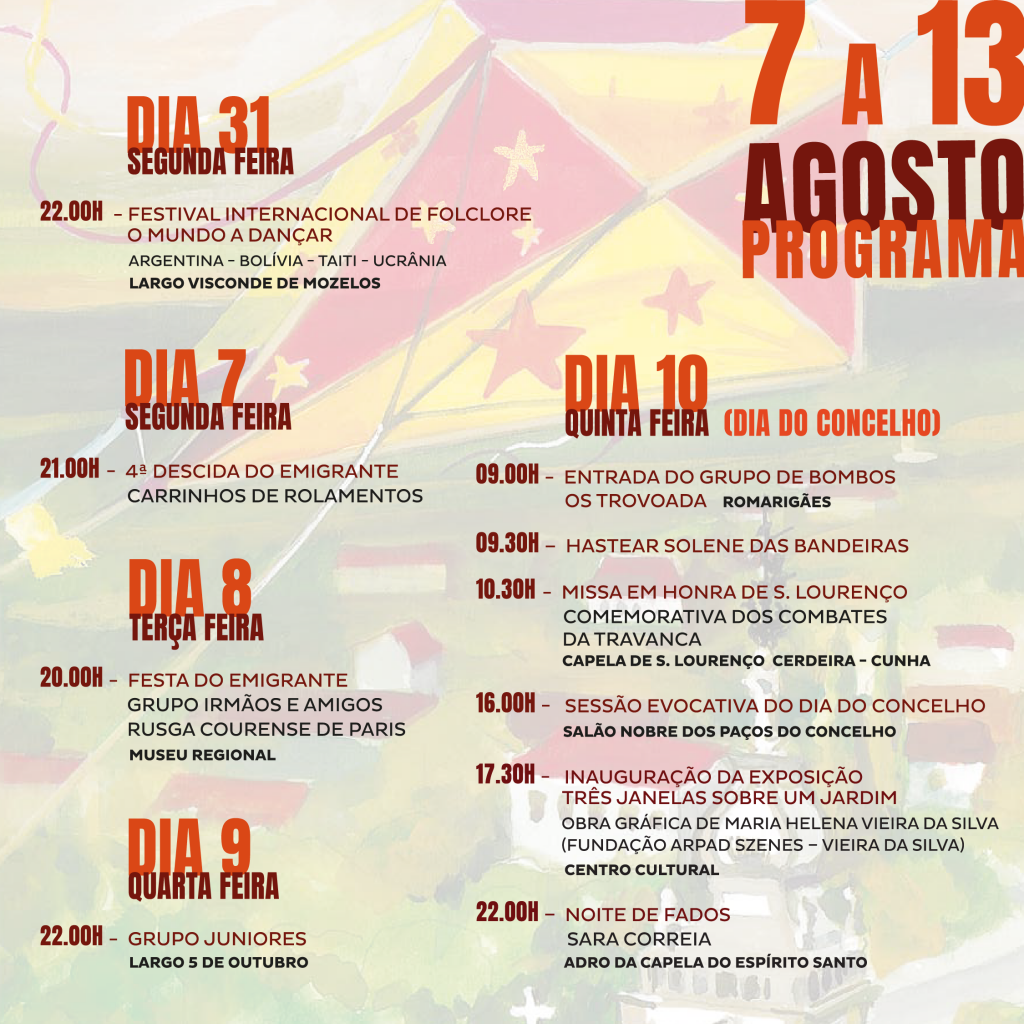 Festas do Concelho 2023