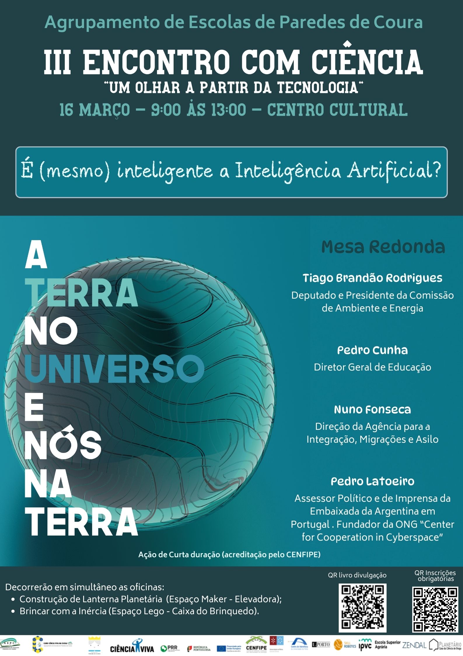 III Encontro com Ciência - A Terra no Universo e nós na Terra 3