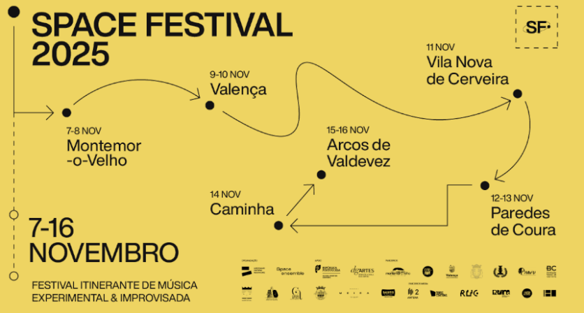 Stones and Seeds, Urtiqa e Novelo Vago no Space Festival em Paredes de Coura