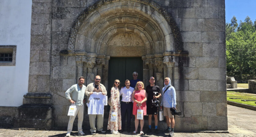Televisão checa filmou na Igreja Românica de Rubiães